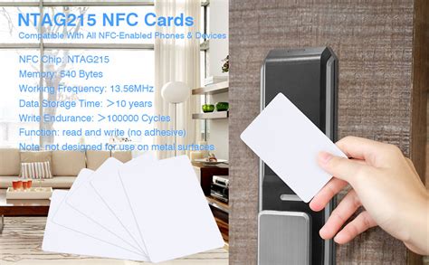 Amazon.com : 10pcs NFC Tags Clear NFC Cards NFC 215 